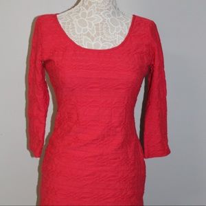 Mid-length Red Dress